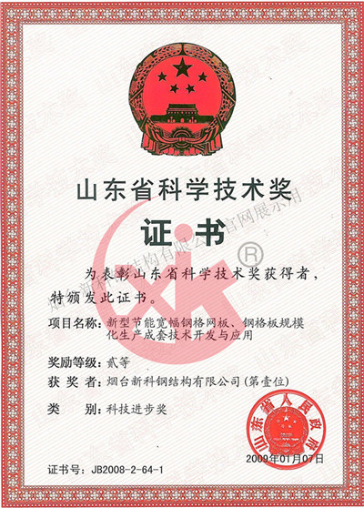 科技進步二等獎